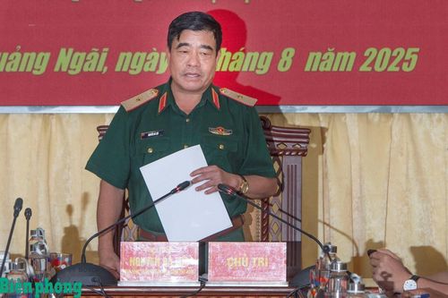 Bộ Quốc phòng kiểm tra công tác sẵn sàng chiến đấu dịp kỷ niệm 80 năm Cách mạng Tháng Tám, Quốc khánh 2/9 tại Quảng Ngãi