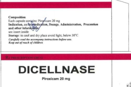 Thu hồi thuốc Dicellnase trị xương khớp do không đáp ứng tiêu chuẩn