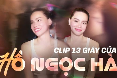 Dậy sóng clip 13 giây lộ rõ điều đặc biệt của Hồ Ngọc Hà ở tuổi 40