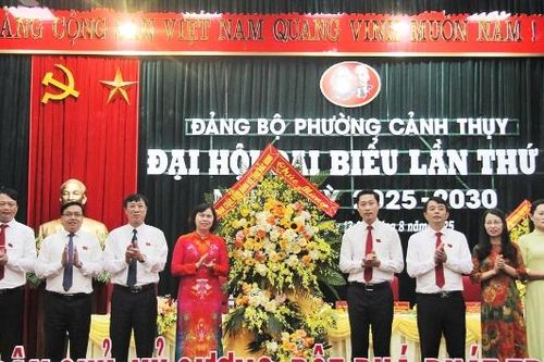 Xây dựng phường Cảnh Thụy phát triển nhanh, bền vững