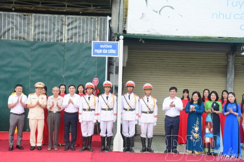 Công bố đặt tên đường Phạm Văn Cường