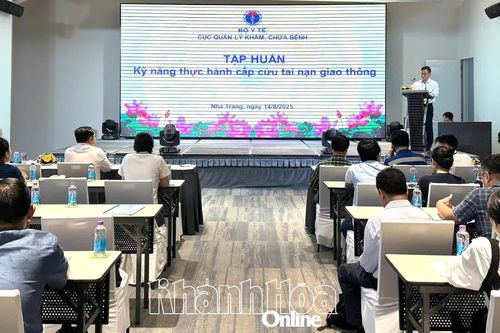 Tập huấn kỹ năng thực hành cấp cứu tai nạn giao thông