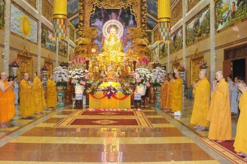 Vĩnh Long: Trường hạ chùa Vĩnh An tổ chức Lễ vía Bồ-tát Quán Thế Âm