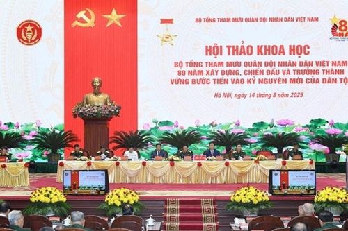 Hội thảo khoa học về 80 năm Ngày truyền thống Bộ Tổng Tham mưu Quân đội nhân dân Việt Nam