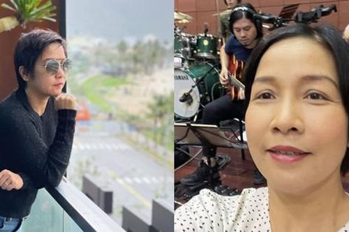 Mặt mộc tuổi trung niên của diva Mỹ Linh