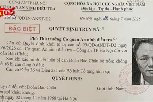 Truy nã khẩn cấp Đoàn Bảo Châu về tội chống nhà nước