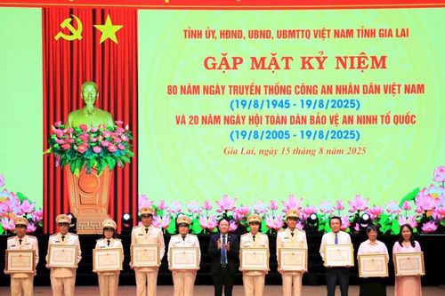 Gia Lai: Công an tỉnh lập nhiều chiến công xuất sắc