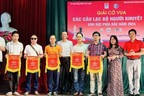 Thái Nguyên đăng cai Giải cờ vua người khuyết tật khu vực phía Bắc