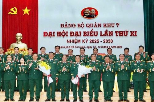 Thiếu tướng Trần Vinh Ngọc giữ chức Bí thư Đảng ủy Quân khu 7, nhiệm kỳ 2025-2030
