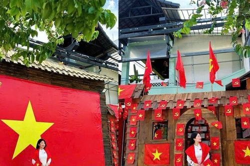 Trào lưu 'Cafe yêu nước' ở Sài Gòn mừng Quốc khánh