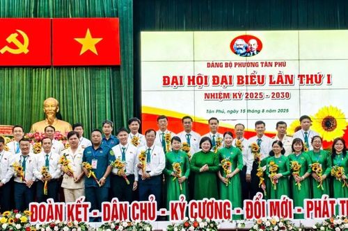 Phường Tân Phú thực hiện 5 đột phá, 27 chỉ tiêu trong nhiệm kỳ mới
