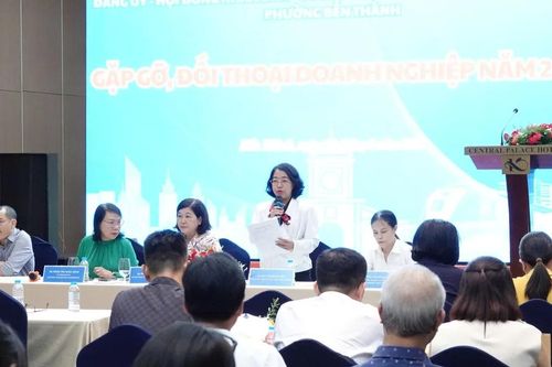 Nhiều vấn đề 'nóng' được doanh nghiệp đặt ra khi đối thoại với lãnh đạo phường Bến Thành (TPHCM)