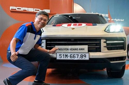 Porsche Cayenne S E-Hybrid hơn 6 tỷ biển 550 triệu của đại gia Hải Phòng