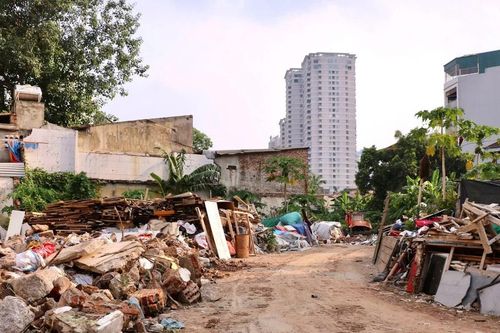 Dự án đường 420 mét giữa Thủ đô 9 năm chưa khởi công