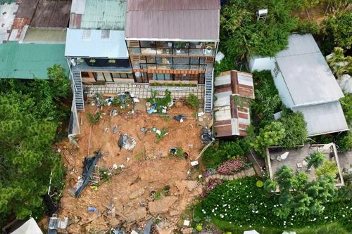 Nhiều khu vực ở Lâm Đồng nguy cơ sạt lở cao
