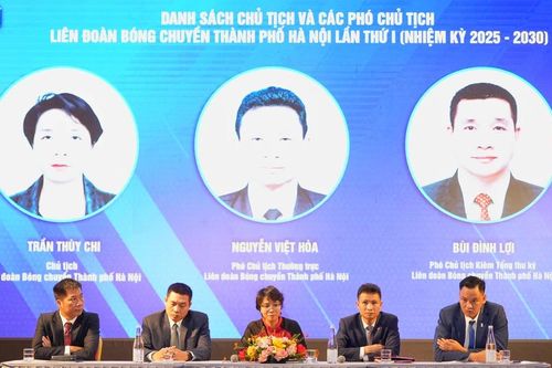 Thành lập Liên đoàn Bóng chuyền Hà Nội lần I nhiệm kỳ 2025-2030