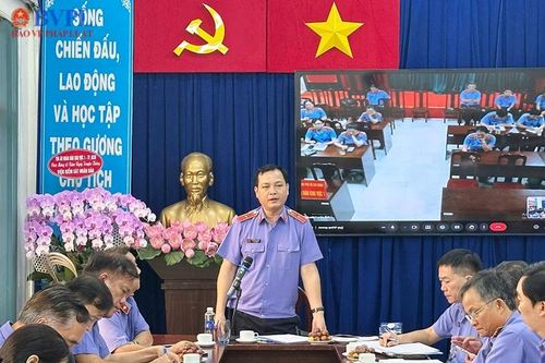 Viện trưởng VKSND TP Hồ Chí Minh thăm và làm việc tại VKSND Khu vực 1