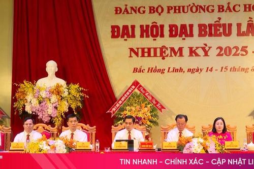 Bí thư Tỉnh ủy dự Đại hội Đảng bộ phường Bắc Hồng Lĩnh