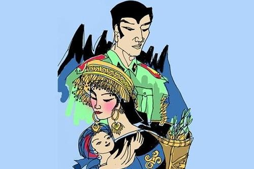 Người ở chân đèo Thung Mây