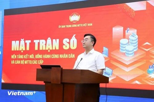 Ứng dụng công nghệ số làm 'cầu nối' trong công tác mặt trận các cấp