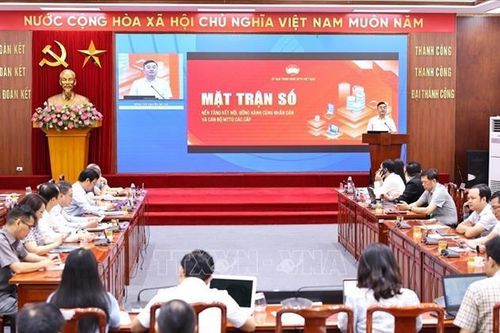 Ứng dụng công nghệ số đưa MTTQ Việt Nam, các tổ chức chính trị -xã hội đến gần dân, sẵn sàng phục vụ dân