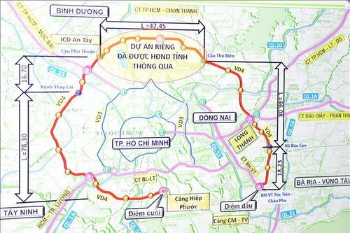 Tây Ninh: Tăng tốc sớm khởi công đường Vành đai 4 trong năm 2026