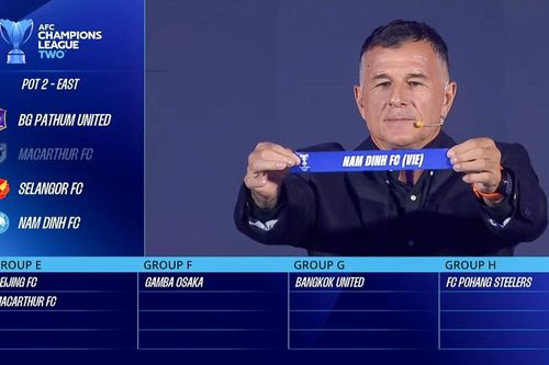 Hai câu lạc bộ đại diện Việt Nam tham dự Giải bóng đá AFC Champions League Two 2025/2026