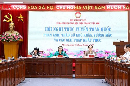 Sớm tháo gỡ khó khăn, vướng mắc để hệ thống Mặt trận hoạt động hiệu quả hơn