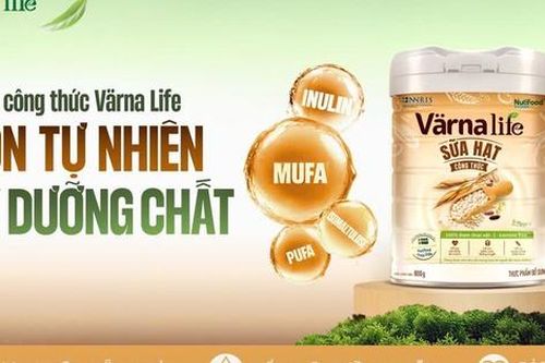 Sữa hạt công thức Värna Life, giải pháp dinh dưỡng từ thiên nhiên cho mỗi ngày 'tươi khỏe'