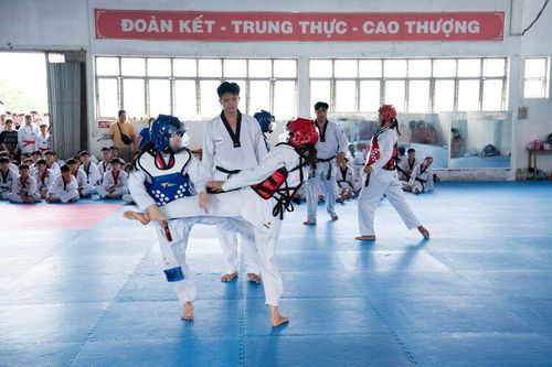 350 võ sinh thi thăng đẳng Taekwondo tỉnh An Giang năm 2025