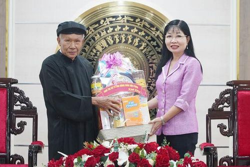 Tỉnh ủy An Giang tiếp đoàn Ban Trị sự Trung ương Giáo hội Phật giáo Hòa Hảo
