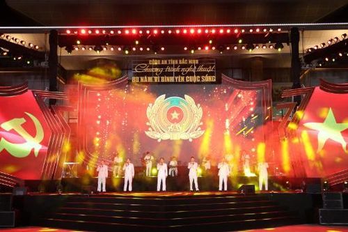 Bắc Ninh tổ chức chương trình nghệ thuật đặc biệt kỷ niệm 80 năm Ngày truyền thống Công an nhân dân