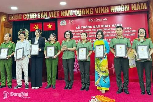 Đồng Nai đoạt giải B Cuộc vận động sáng tác về Công an nhân dân