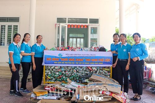 Phụ nữ phường Nam Nha Trang: Nhiều mô hình hỗ trợ trẻ em khó khăn