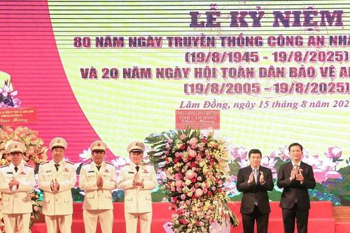 Công an Lâm Đồng 80 năm tự hào truyền thống - vững bước tương lai