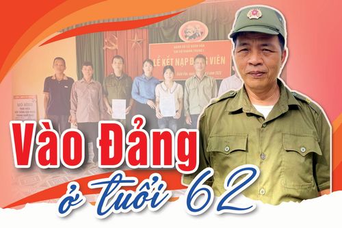 Vào Đảng ở tuổi 62