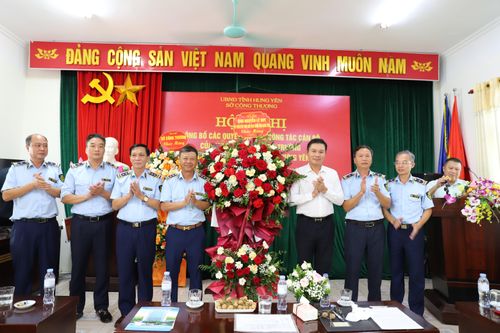 Công bố quyết định bổ nhiệm lãnh đạo Chi cục Quản lý thị trường tỉnh Hưng Yên