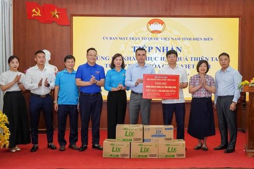 Tập đoàn Hóa chất Việt Nam ủng hộ Sơn La, Điện Biên khắc phục hậu quả thiên tai