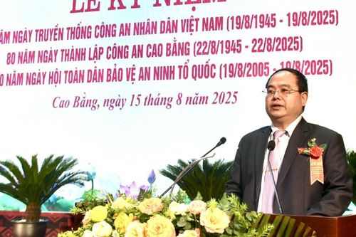 Xây dựng lực lượng công an nhân dân vững mạnh, toàn diện, chủ động bảo vệ an ninh quốc gia