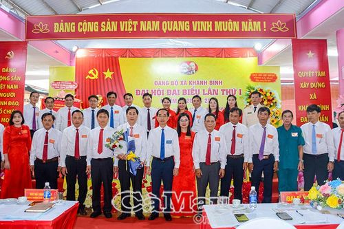 Đồng chí Nguyễn Quốc Tiến giữ chức Bí thư Đảng ủy xã Khánh Bình, nhiệm kỳ 2025-2030