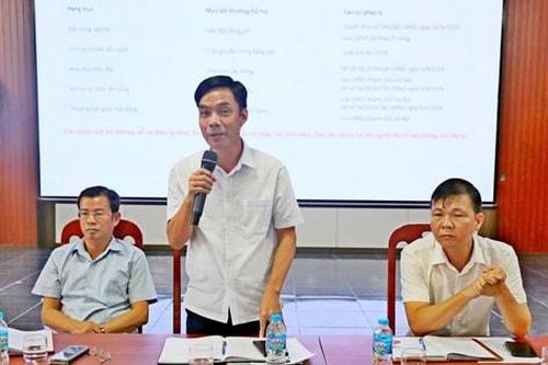 Xã Đoài Phương tháo gỡ vướng mắc trong triển khai dự án Cụm công nghiệp Sơn Đông