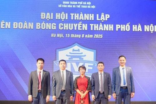 Bà Trần Thùy Chi làm tân Chủ tịch Liên đoàn bóng chuyền Hà Nội khóa I