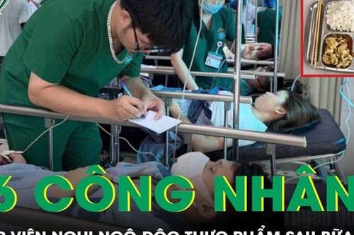 16 công nhân phải nhập viện nghi ngộ độc thực phẩm sau bữa cơm trưa