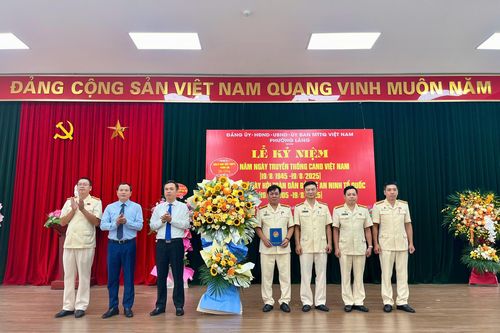 Công an phường Láng quyết tâm viết tiếp nên những trang sử mới