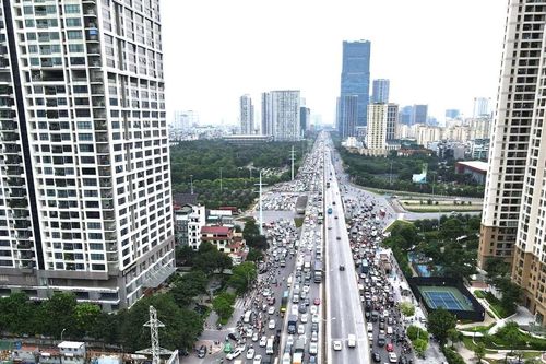 Hoàn thành sửa chữa khe co giãn, mặt đường Vành đai 3 trên cao