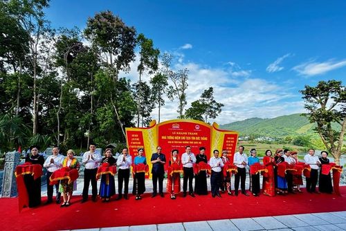 Khánh thành Nhà tưởng niệm Chủ tịch Tôn Đức Thắng tại Tuyên Quang