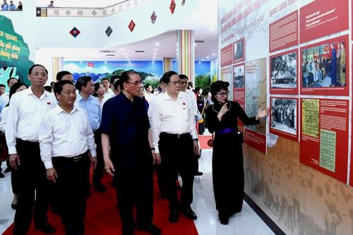 Triển lãm chuyên đề 'Từ Quốc dân Đại hội Tân Trào đến Quốc hội hôm nay'