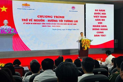 Quốc hội tổ chức chương trình 'Trở về nguồn - hướng tới tương lai'