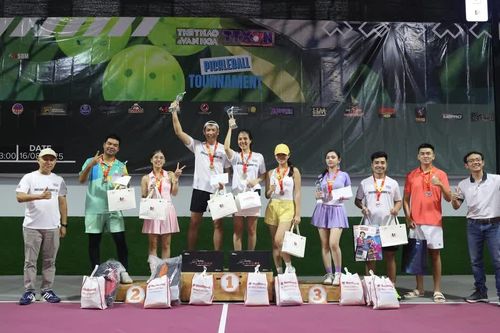 Tôn vinh những nhà vô địch của Giải Pickleball báo Thể thao và Văn hóa