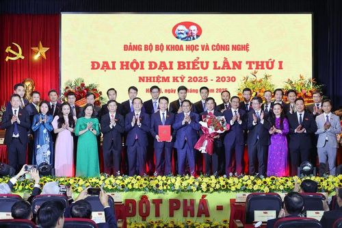 Ra mắt Ban Chấp hành Đảng bộ Bộ KH&CN nhiệm kỳ 2025 - 2030